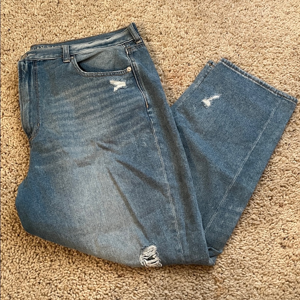 American eagle ripped mom Jean